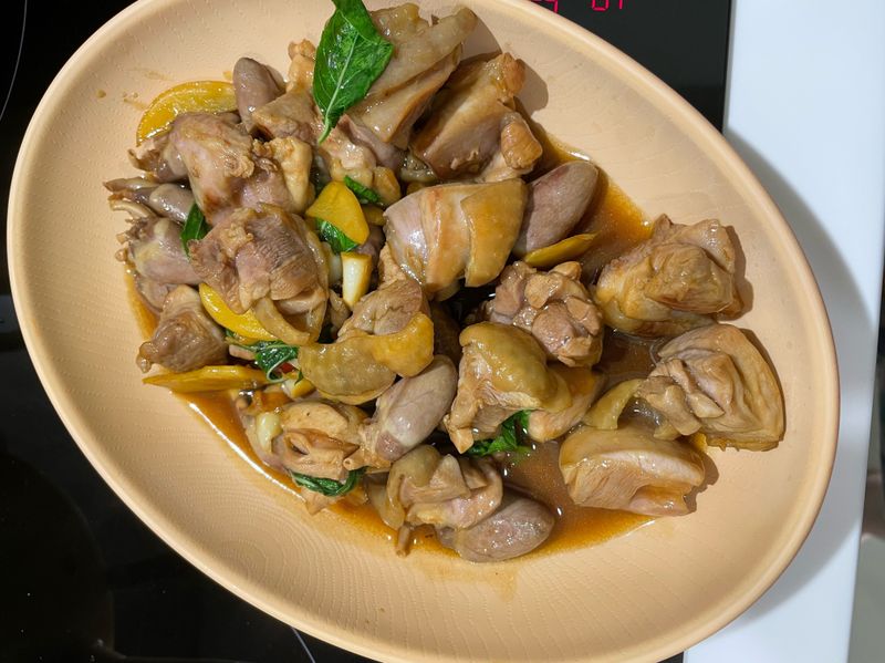 三杯雞+雞心