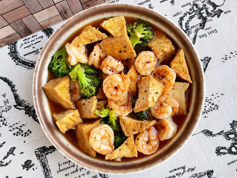 蝦仁豆腐羹