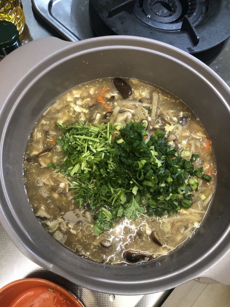 酸辣舞菇湯