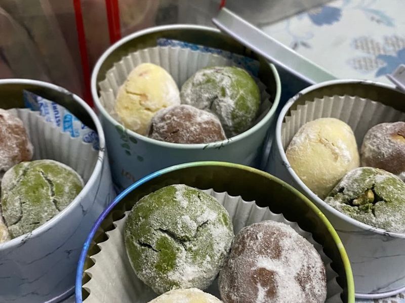 雪球餅乾