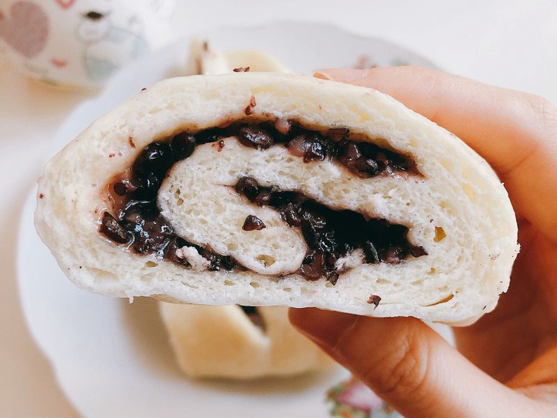 「超簡單」紫米饅頭