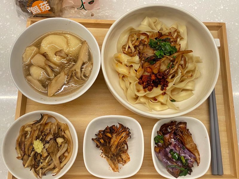 氣炸菇|超簡單鹽酥舞菇5-3 ᰔᩚ
