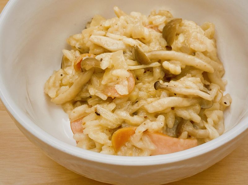 松露野菇香腸燉飯