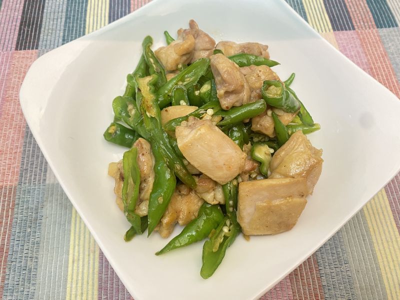 青龍炒雞肉😋