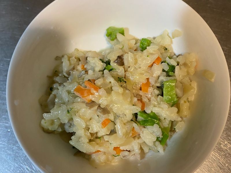 副食品-菇菇奶香燉飯