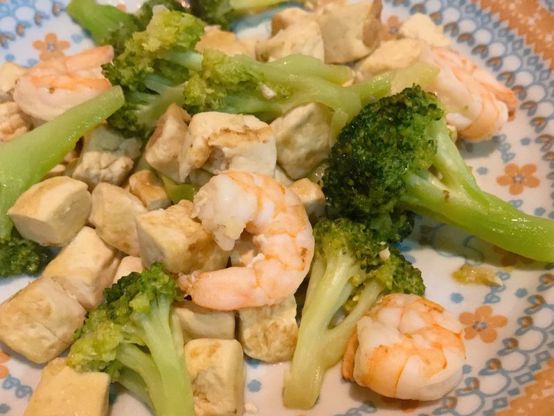 花椰菜燒豆腐