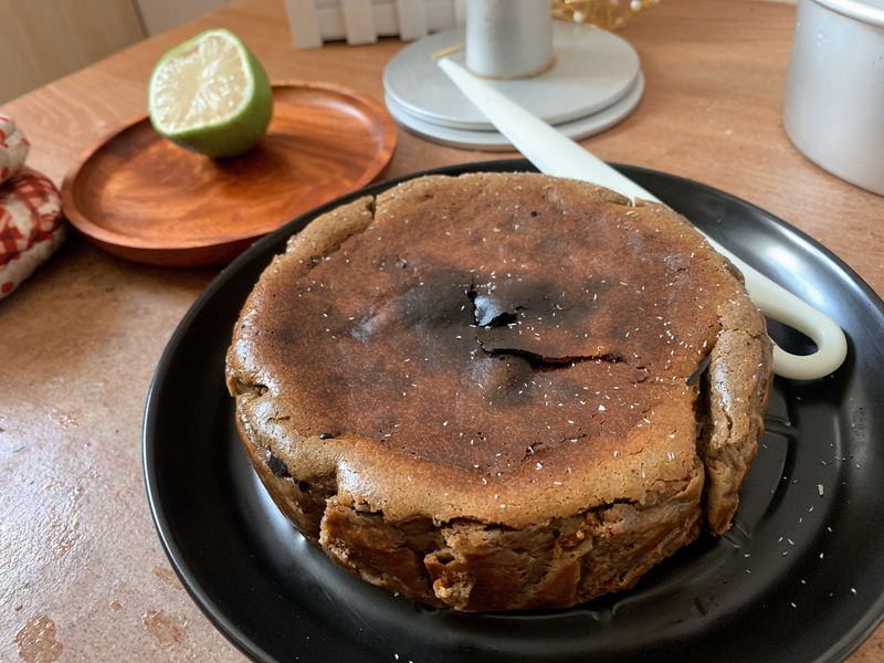楓糖奶茶巴斯克乳酪蛋糕