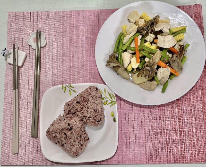 舞菇低脂餐