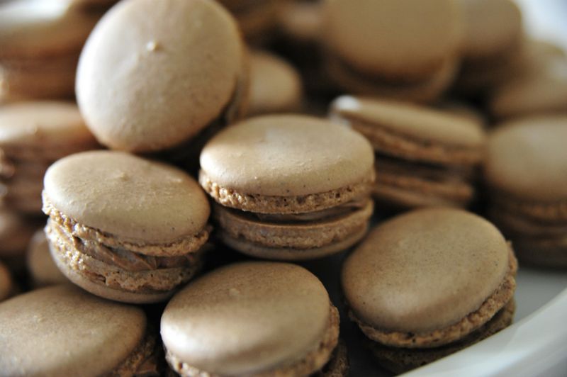 巧克力馬卡龍 | Chocolate Macarons