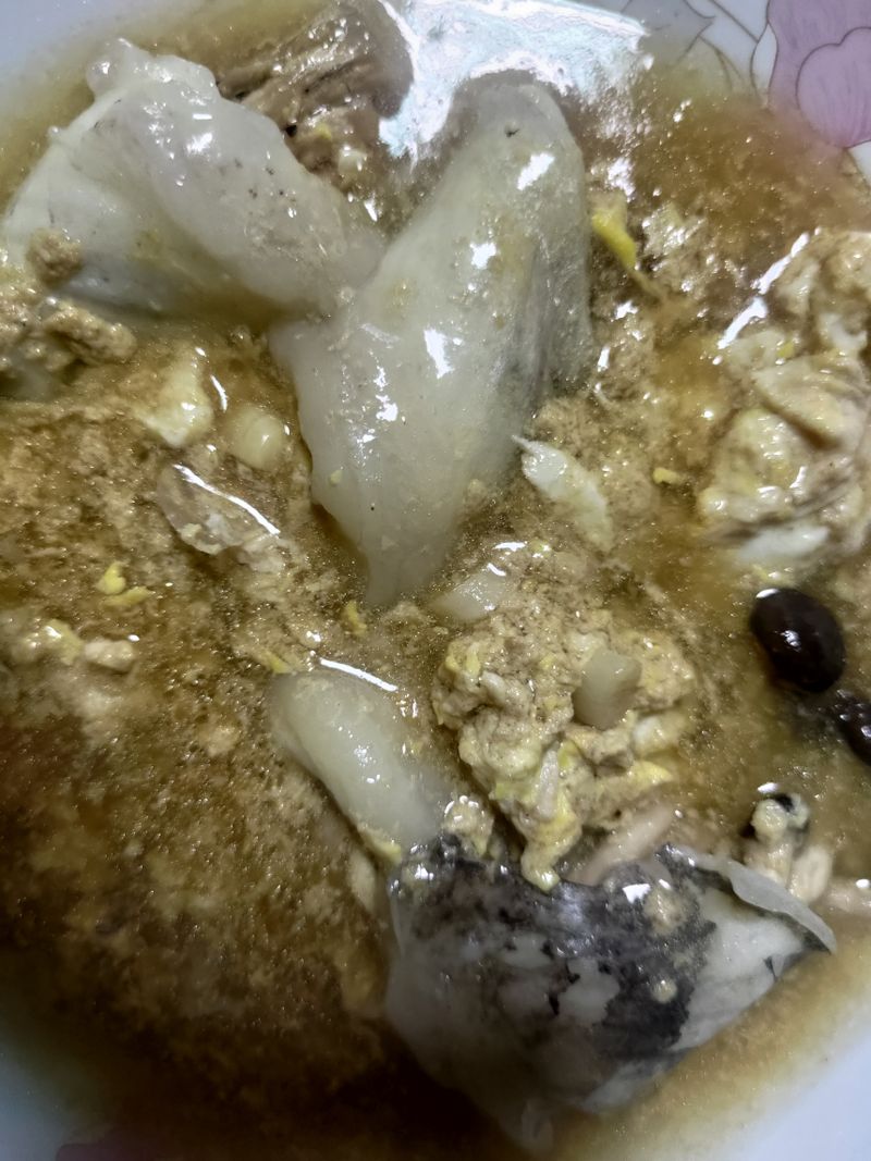 黑蠔菇魚片卷
