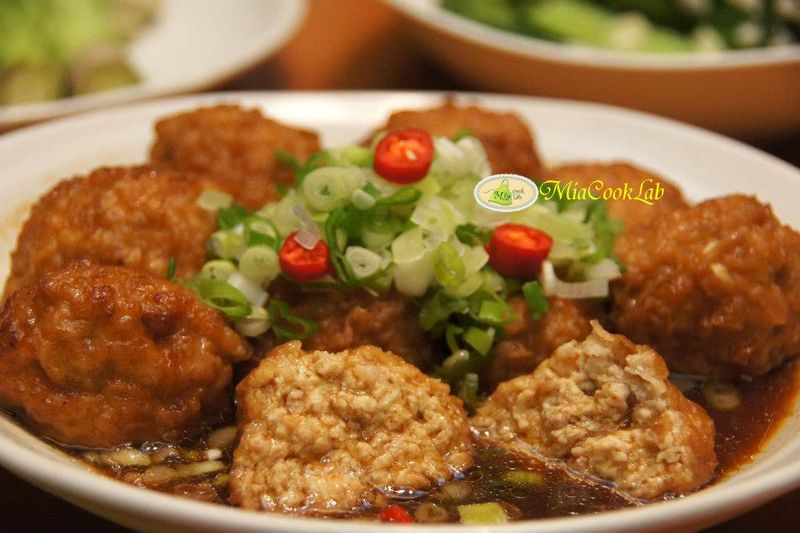 照燒豆腐丸子