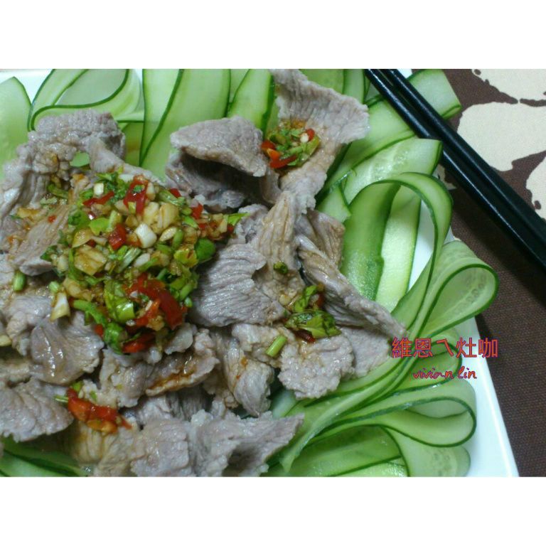 蒜泥白肉