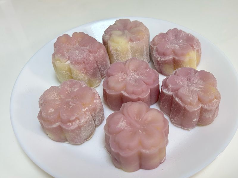 冰皮綠豆月餅