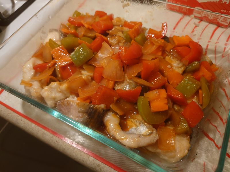 (茄汁)酸甜魚