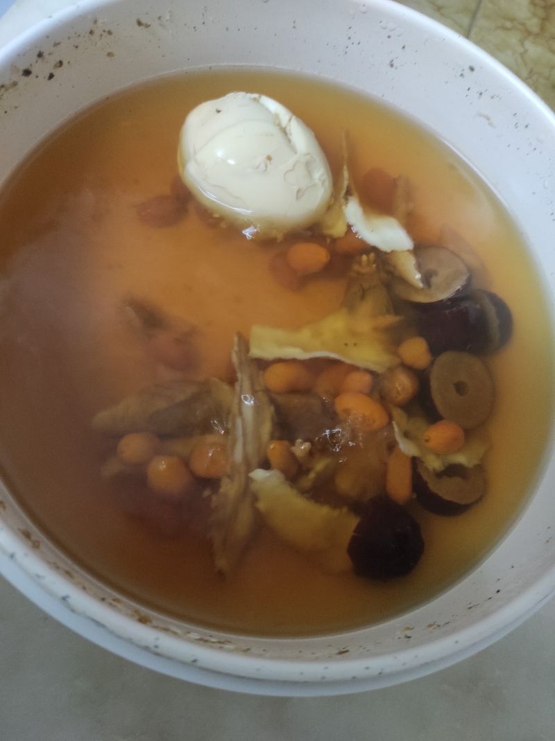 當歸雞蛋茶