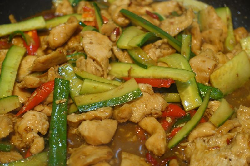 麻辣雞肉