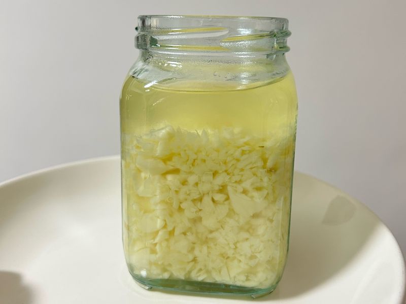 自製蒜頭油