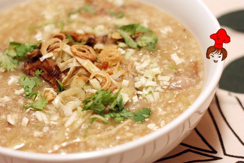 暖暖在心頭- 台式香菇鹹粥 Taiwanese Rice porridge