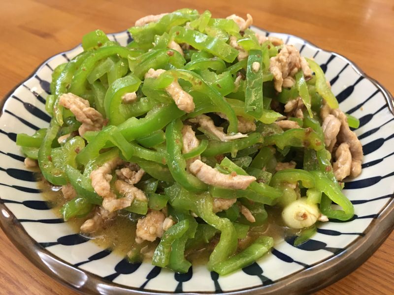 青椒炒肉絲