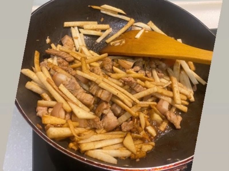 竹筍肉絲炊飯
