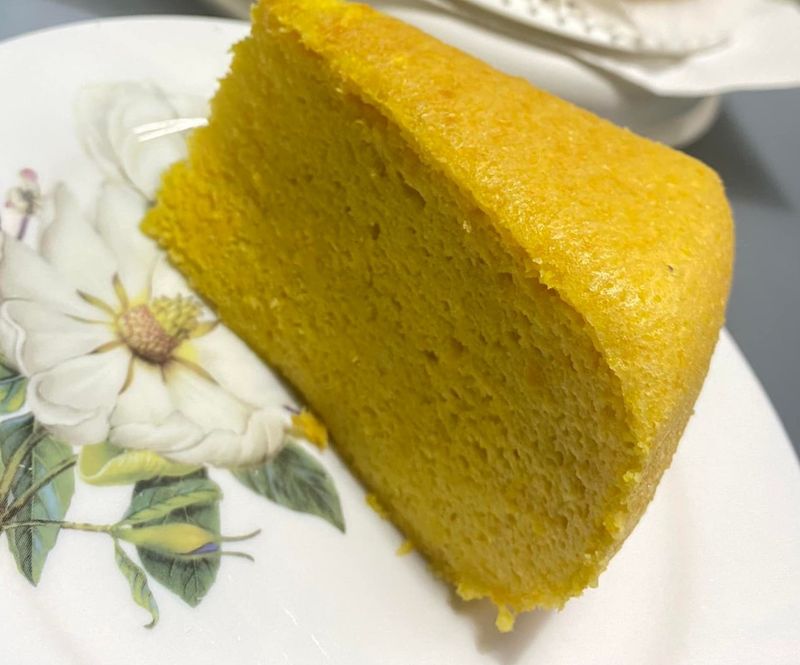 南瓜蒸蛋糕
