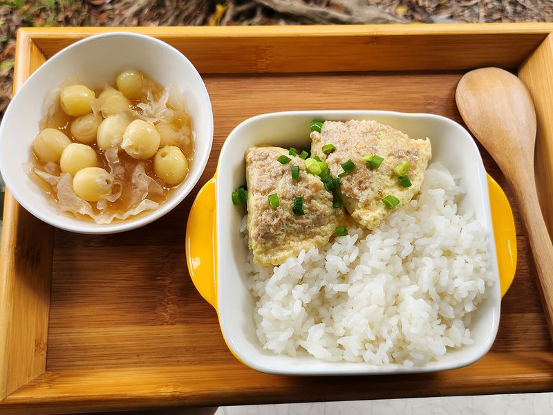 瓜仔肉蒸蛋