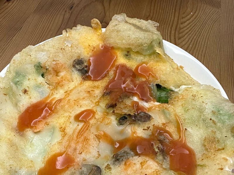 蚵仔蝦仁煎