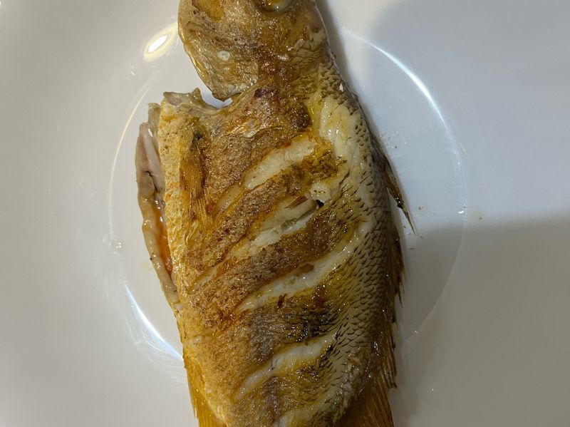 乾煎午仔魚