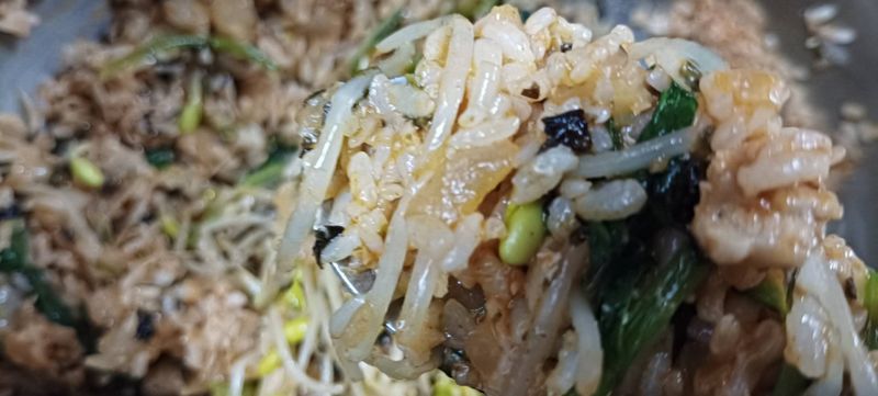 簡單韓式菜餔拌飯 上班族電鍋選擇 五人餐