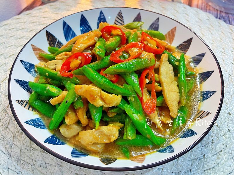 醜豆炒雞胸