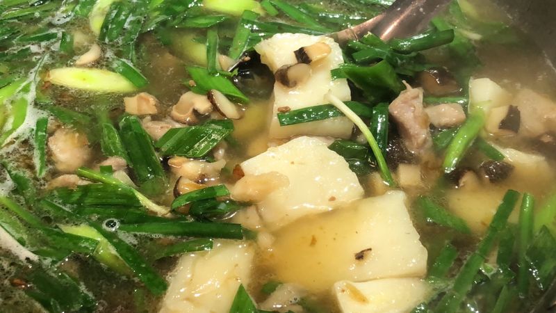 鹹蘿蔔糕湯