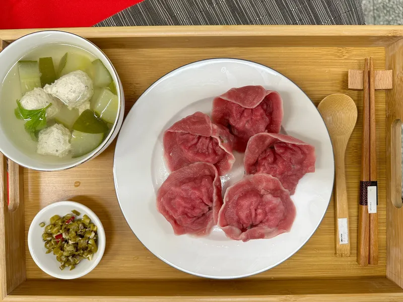 惜福餃出來