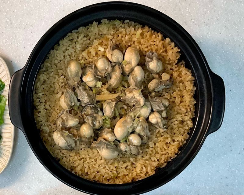 日式牡蠣炊飯