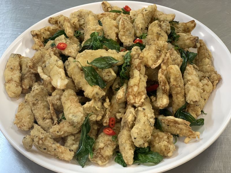 酥炸杏鮑菇