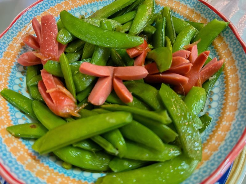 甜豆炒鑫鑫腸