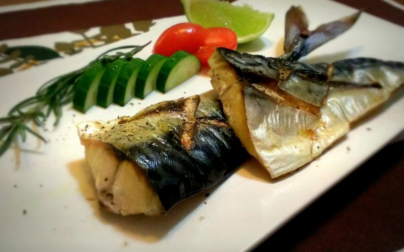 香草鹽烤鯖魚一夜干