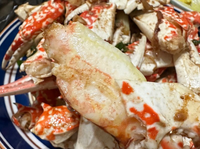 沙茶炒蟹腳