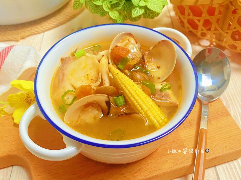 蕃茄蛤蜊魚湯