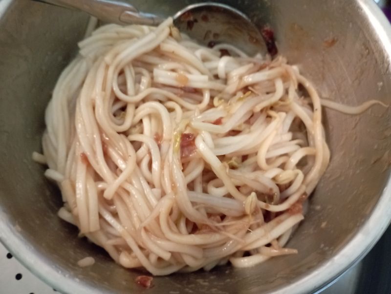 電鍋乾麵