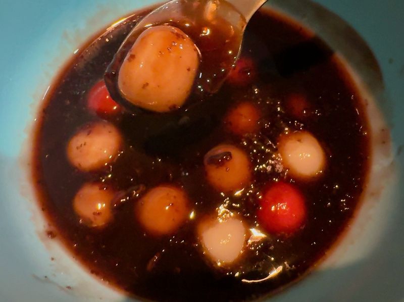 桂圓紫米粥湯圓