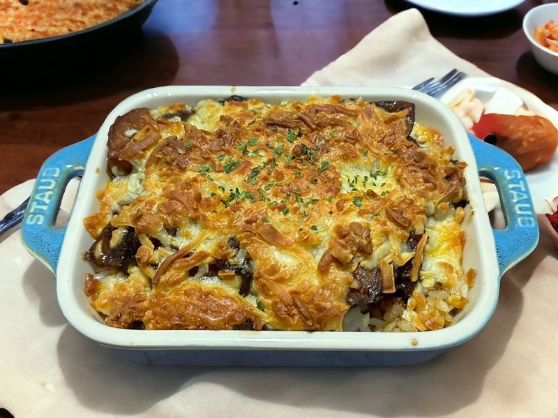 焗烤番茄牛腩飯