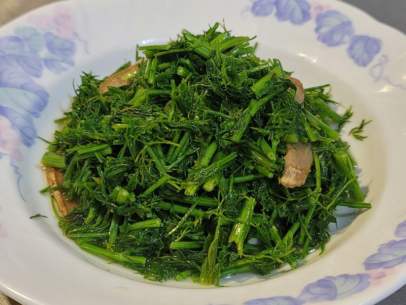 麻油炒茴香