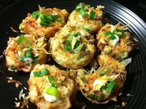 蝦仁飯糰燒