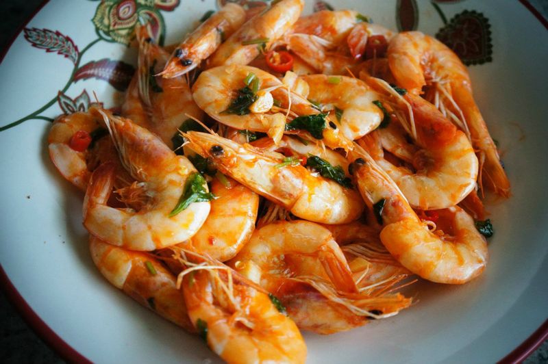 酸辣蝦Spicy&sour shrimp