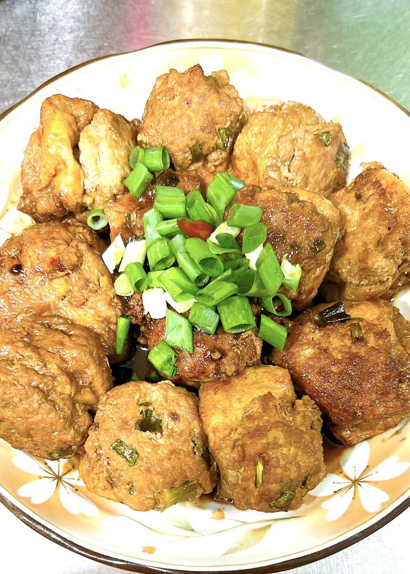 “上海油豆腐鑲肉”家常做法,好吃又下飯!