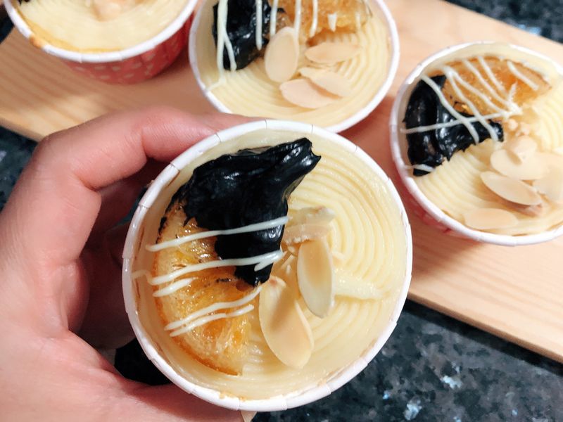 香橙輕乳酪杯子
