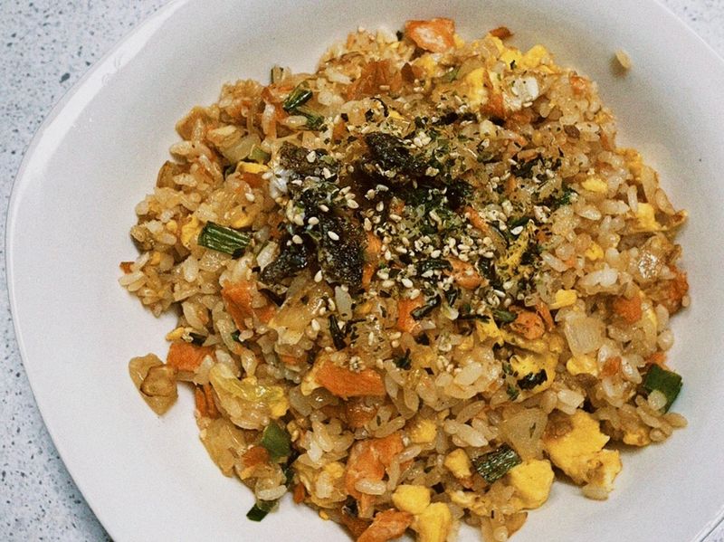 日式鮭魚炒飯