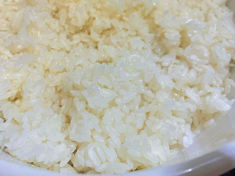 好吃Q彈的白飯(康寧鍋)