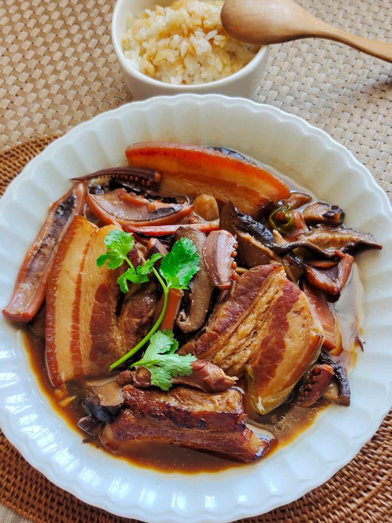 亁魷魚紅燒肉