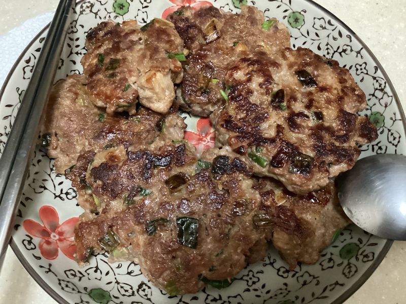 豬肉漢堡片